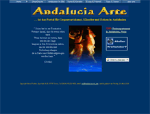 Tablet Screenshot of andalusien-art.com